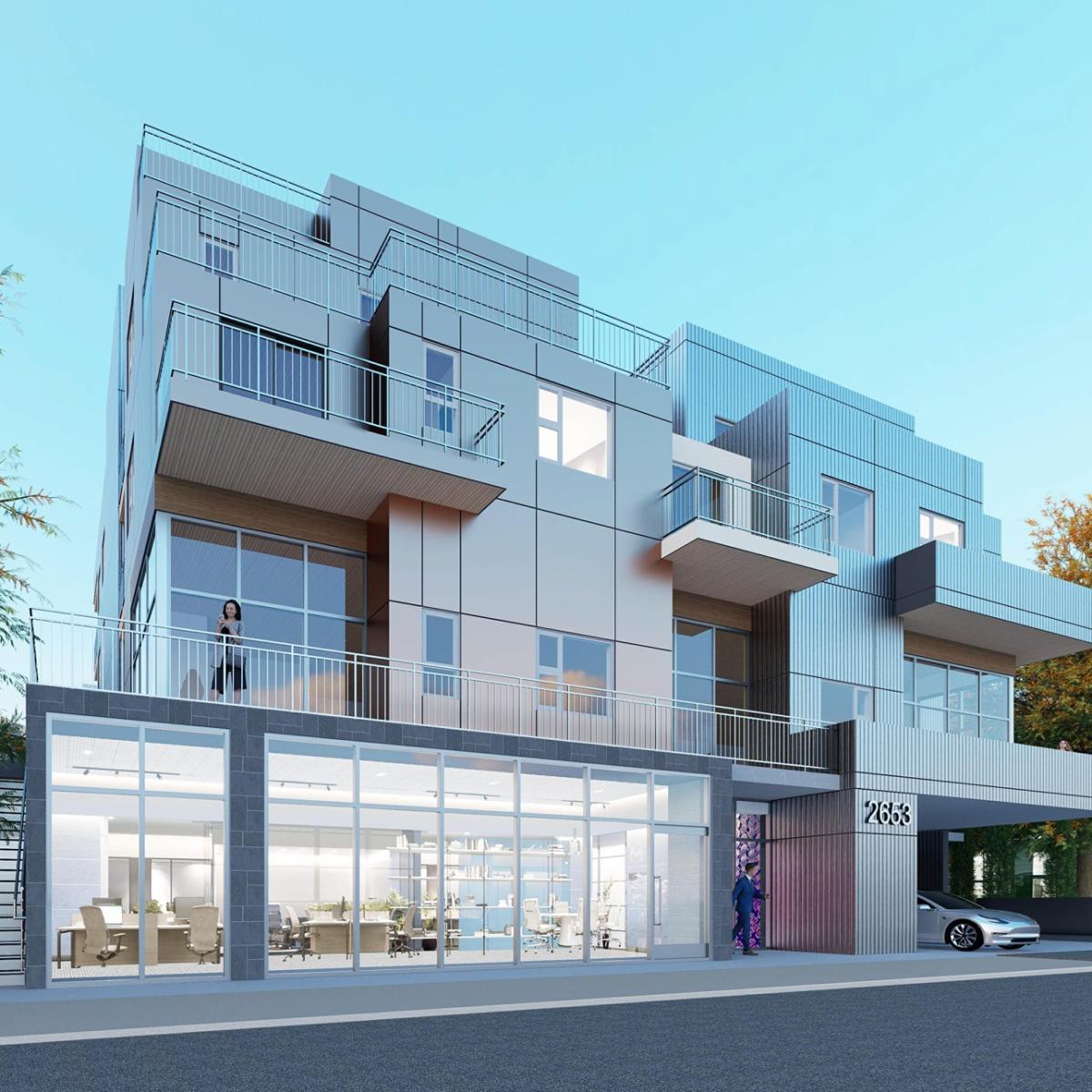 Mixed-use development proposed at 2467 Pasadena Ave. in Lincoln
